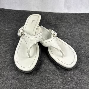 Bass Pamona - White thong size 8.5 M